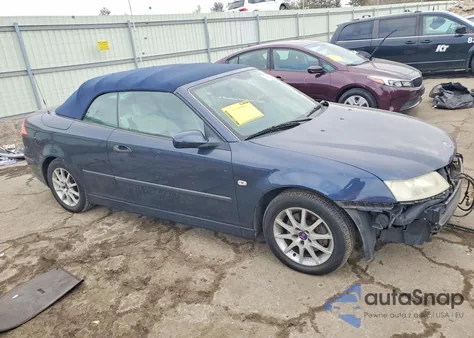 2005 Saab 9-3 Arc z USA, uszkodzony, nr VIN YS3FD79Y256007710